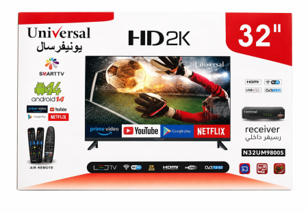 شاشة يونيفرسال 32 بوصة سمارت