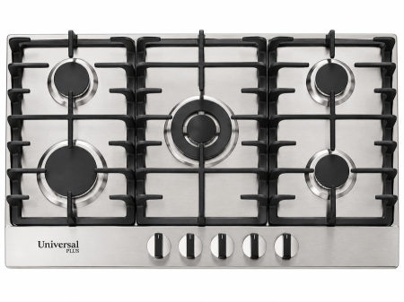 طباخ غاز 90 سم 5 عيون ستانلس UNIVERSAL