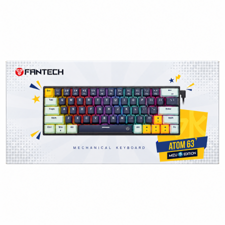 كيبورد ألعاب FANTECH GAMING ATOM 63